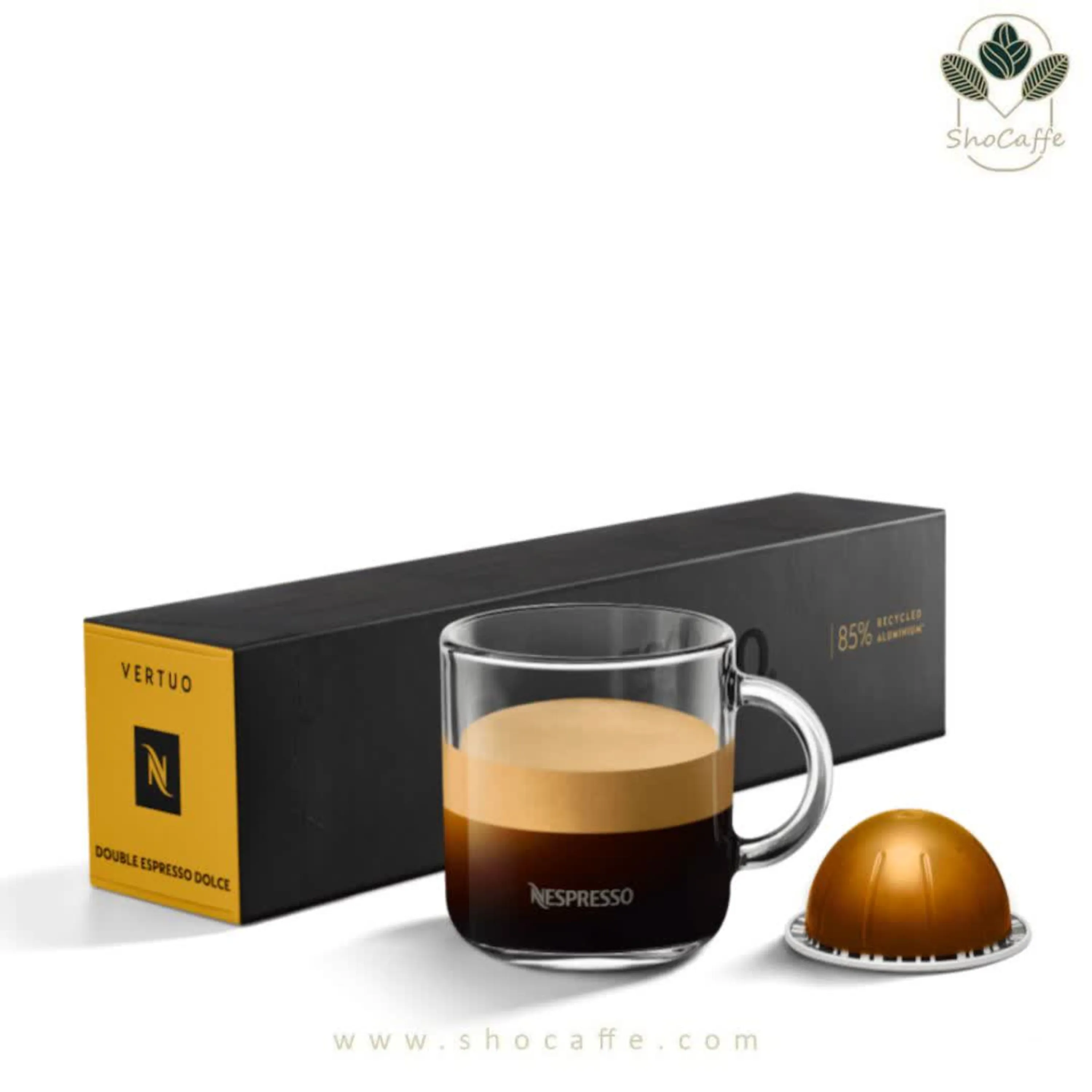 کپسول قهوه نسپرسو ورتو دبل اسپرسو دولچه Double Espresso Dolce کپسول قهوه نسپرسو ورتو دبل اسپرسو دولچه Double Espresso Dolce